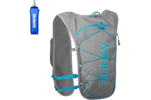 AONIJIE 5L Uomo Donna Zaino Trail Running Zaino Corsa Zaino Ciclismo Zaino Corsa a idratazione Vest