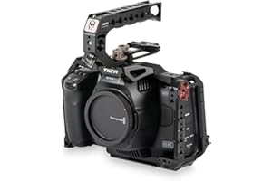Tilta Camera Cage for BMPCC 6K Pro Basic Kit Blackmagic Pocket Cinema Camera Rig TA-T11-B-B Black Basic Kit