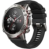 Amazfit Falcon Outdoor Dual Band GPS Smart Sports Coach Fitness Mat 150 Sports Modes Sapphire Display Military Grade Titanium