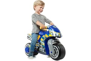 ‎M MOLTO MOLTO | Polizei Dirt Scooter Blau Cross | Geländegängiger Roller | Sicheres & Robustes Kinderspielzeug | Fördert eine gesunde kindliche Entwicklung | +18 Monate