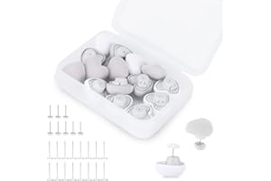 Senbaler 16 Stück Bettdecken Clips Bettdeckenbezug Klammern,Bettdeckenhalter,Verhindert Faltenbildung und Verrutschen,Keine Beschädigung des Quilts