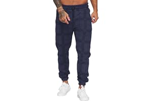 Yageshark Męskie spodnie do biegania, sportowe, do fitnessu, slim fit, bawełna, spodnie treningowe, spodnie rekreacyjne, dresowe, joggery, streetwear,