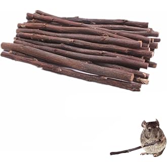 Juguete Masticable De Madera De Manzano Para Roedores | 300g, Natural, Sin Aditivos, Para Conejos, Cobayas Y Hámsters