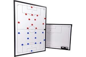 ELF Sports Premium Magnet - Fußball Taktiktafel inkl. Zubehör - beidseitiger Druck - 3 Größen wählbar