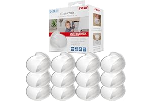 reer Eckenschutz fürs Baby | 12 Stück | durchsichtig | geprüft kindersicher | effektiver Schutz vor Stoßverletzungen