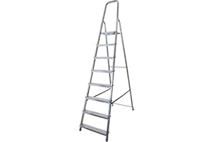 ABBEY ACCESS Abbey Aluminium Platform Step Ladder 8 Tread