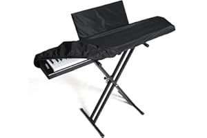 Kopinma Klaviertastatur-Staubschutz für 88 Tasten, Elektronische Klavierabdeckung mit Notenständerabdeckung, E-Piano-Abdeckung, Staubdicht und Waschbar