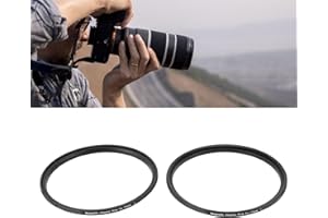 DIYEENI Bague D'adaptation de Filtre D'objectif Magnétique de 77 Mm, Convertit Le Filtre à Filetage de 77 Mm en Filtre Magnétique, Kit D'anneau D'adaptation de Filtre D'objectif
