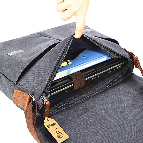 Umh  ngetaschen Herren Notebooktasche 15 6 Zoll Buissnes Taschen Laptoptasche f  r 15 6 Zoll Laptop A4 Ordner Arbeit B  ro Uni mit Laptopfach  Grau 