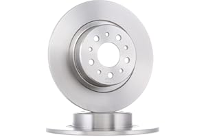 2x RIDEX Disque de frein Arrière Ø276mm Hauteur: 45.7mm Épaisseur: 10mm Nombre