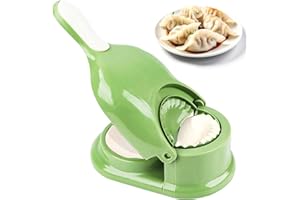 Qaestuan Dumpling Maker, Macchina per Gnocchi 2 in 1, Stampo Per Gnocchi, Formatore per Gnocchi fai da te, Artefatto per la Produzione di Gnocchi, per Cucine, Ristoranti, Scuole, Alberghi
