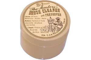 THE MASTERS General Pencil Co., Inc. 1 Ounce The Master's Brush Cleaner & Preserver 100-BJ