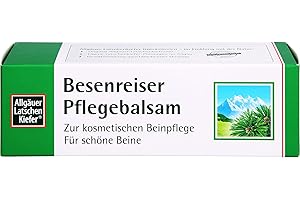 Dr. Theiss Naturwaren GmbH Allgäuer Latschenkiefer Besenreiser Pflegebalsam Creme, Farblos, 200 ml, Gleichmäßige Teint