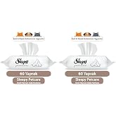 Sleepy Petcare Evcil Hayvan Islak Havlusu 60 Yaprak (2 paketi)