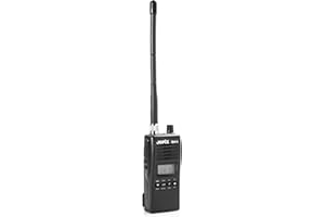 Jopix - Walkie Talkie Profesional Jopix CB-413 | en Color Negro | 40 Canales | Potencia RF 4W | Control Frequencia Sintetizador PLL | Batería Ion-Litio 2600mAh