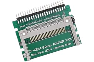 DollaTek Adaptador CF a IDE MaleCF de 44 Pines a Tarjeta IDE CF a Notebook Adaptador Macho IDE de 2.5"