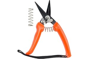 HONGMEI OUTDOORS Tondeuse à sabots de chèvre - Coupe-griffes - Pour moutons, alpaga, agneau, sabots de cochon - Multiusage - En acier au carbone - Avec une charge à ressort plus forte