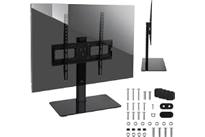 Universal TV-stativ Maclean, för RTV-skåp, stativ, max. 40kg, max. VESA 400x400, för TV 32-65", MC-450