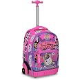 Trolley Scuola Mitama Doppio Scomparto 33L – Viola E Nero – Con Taccuino E Matita Inclusi