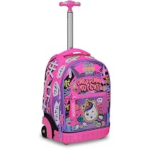 Mama Zaino Triplo Scomparto, Tasca porta PC, Nero e Viola | FindTheDeal