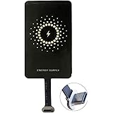 MyMAX – Super Fast 1300mA Magic Tag Type C Qi Wireless Charging Receiver and Adapter for Google Pixel, Samsung, Huawei, LG, S