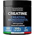 Bandini® Creatina Monoidrata MERCURIO FREE in Polvere Pura al 100% - Integratore per Allenamento, Sport, Palestra e Pre Worko