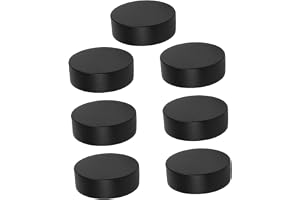 ERINGOGO 7 St Mini Inomhus Hockeypuckar Pu-skum Puckar för Träning och Inomhusspel med Förbättrad Grepp och Stabil Precision