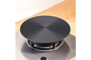 WHYCHSTORE Plaque de transfert de chaleur pour cuisinière à gaz, plaque diffuseur de chaleur en alliage d'aluminium, plaque diffuseur de chaleur pour ustensiles de cuisine en verre, plaque de décongélation (28