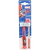 MR WHITE Spiderman Soft Manual Toothbrush for Kids Ages 3+ | Toothbrush with Soft Bristles, Compact Head for Children's Mouth