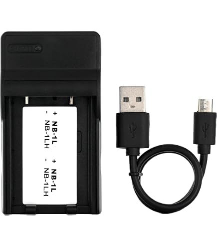 Batterie NB-1L Compatible Canon Ixus 200, 300, 320, 400, 430, 500, V, V2, V3 - Haute Capacité