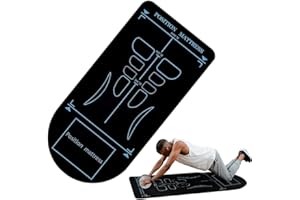 JOAASU Exercise Equipment Mat for Ab Roller Wheel, Non-Slip Exercise Mat, Pilates Exercise Mat, Roller Wheel Exercise Mat, Reusable Gym Mat for Abdominal Workouts, Yoga, and Floor Exercises