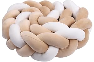 IIQI® Letto a ​Treccia Cuscino, Cuscino Intrecciato (A9,150cm)