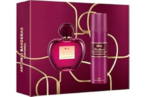 Antonio Banderas Perfumes - Her Secret Temptation Gift Set EDT 80 ml + Deodorant 150 ml - Romantic, Charming and Femenine Fragance - Oriental and Sweet Notes - Ideal for Day Wear
