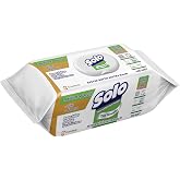 Solo Surface Cleaning Wipes Natural Power White Soap 100 Leaves