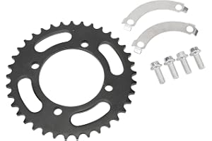 Acouto 37T Bakre Kedjedrev 420, 76 Mm Högt Kolstål för Kinesiska Pit Bikes 420 Kedjehjul Pitcykel Bakre Kedjehjul SprocketSte