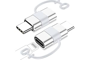 YLLZI Adattatore da Light-ning a USB C Per iPhone 15/15 Pro/15 Pro Max/15 Plus e per altri dispositivi di tipo C, Connettore di Ricarica Per Samsung/Google/Pad, Trasmissione Dati, Non Per Cuffie/Audio