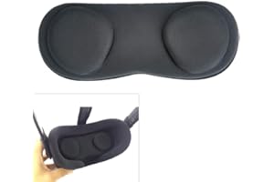 Mwoot Zamiennik do VR Lens Protect Cover osłona przeciwpyłowa do Oculus Quest, zmywalna osłona ochronna - czarna