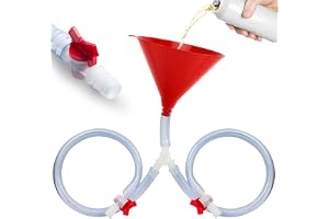 YOYEAH Ölfunnel med rör – dubbel tratt för att dricka – ölfunnel för festivaler och fester – Funnel Ölbong – Stor dricktratt