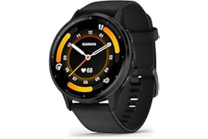 Garmin Venu 3 Smartwatch GPS Wi-Fi Czarny/Slate