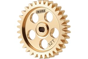 INJORA 15/32T Overdrive Mosiężna przekładnia zębata z kołem napędowym do 1/24 Buggy Losi Micro-B