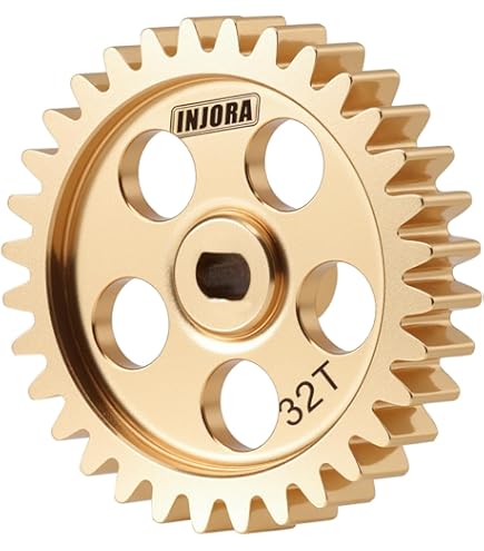 INJORA Custodia Trasmissione In Alluminio CNC Per Losi Micro-B 1/24 - 3