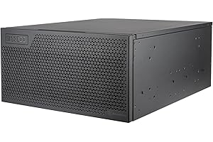 SilverStone Technology RM52, 5U Rackmount Server Chassis with support for dual 360mm liquid cooling sinks, SST-RM52