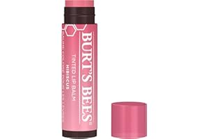 ‎BURT'S BEES Burt´s Bees Tinted Lip Balm Hibiscus (gefärbter Lippenpflegestift, in neutralem Farbton, sehr dezent, Lippenbalsam, Pflege, natürliche Inhaltsstoffe) 501100