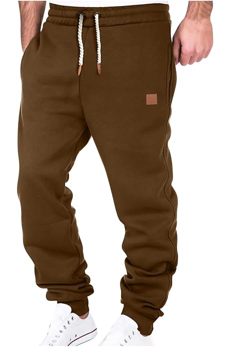 Pantalons Jogging Hommes,Fitness Mi Saison Vintage Jogging Pantalon Cargo Homme Style Hip-Hop Du00e9contractu00e9s Confortable Casual Pantalons Stretch Loisirs Pantalon De Sport Confortable