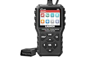 ‎LAUNCH LAUNCH OBD2 Diagnosegerät CR529 KFZ Diagenosegerät Felercode auslesen,Auslesegerät Code Reader.MIL ausschalten,Echtzeitdaten und Speicherndaten Zeigen und drücken,O2 Sensor und EVAP Test usw