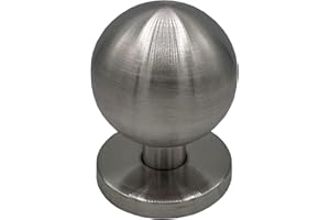 Micel Vega 10001 – Bouton de porte boule 70 mm inox