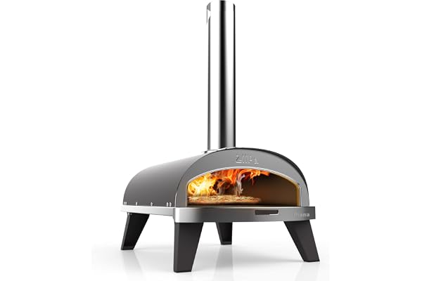 ZiiPa • Four à Pizza à Pellets Piana • Ardoise • Ultra Compact & Innovant • Chauffe à 450°C en 20 min • Cuisson Express 90 sec • Pierre Réfractaire Ø31 cm