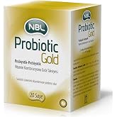 NBL Probiotic Gold Probiyotik-Prebiyotik ve Vitamin Kombinasyonu Takviye Edici Gıda 20 Saşe