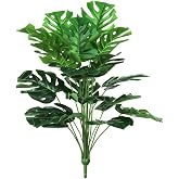 Nettenevime Yapay &Ccedil;i&ccedil;ek Demet Monstera 18 Dal 70 cm Salon &Ccedil;i&ccedil;eği Yapay Bitki