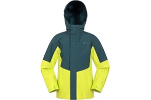 Mountain Warehouse Meteor Chubasquero Impermeable para niños - Transpirable, puños Ajustables, Abrigo cómodo - para Deportes, Gimnasio, Camping, Senderismo, Exteriores